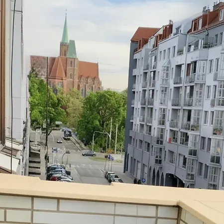 Przytulne Z Balkonem Przy Ostrowie Tumskim Apartmán Vratislav